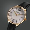 Titan Nebula 18 Karat Gold Quartz Analog Mother Of Pearl Dial Watch For Women
