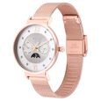 Titan Slimline Silver Dial Quartz Multifunction Stainless Steel Strap Watch for Women - image number 2