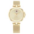 Tommy Hilfiger Quartz Analog Beige Dial Stainless Steel Strap Watch for Women - image number 0