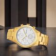 Titan Black and Gold Silver Dial Analog with Day and Date Stainless Steel Strap Watch for Men - image number 0