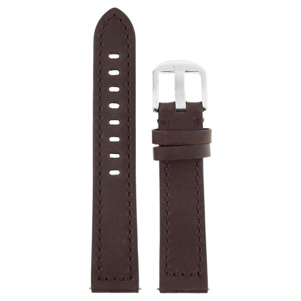 20 mm Brown Genuine Leather Straps for Men - image number 0