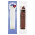20 mm Tan Genuine Leather Strap for Men - image number 7