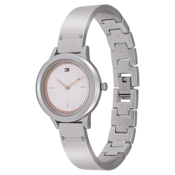 Tommy Hilfiger Quartz Analog Silver Dial Stainless Steel Strap Watch for Women - image number 2