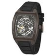 Kenneth Cole Automatic Grey Dial With Black Silicone Strap Watch For Men - image number 1