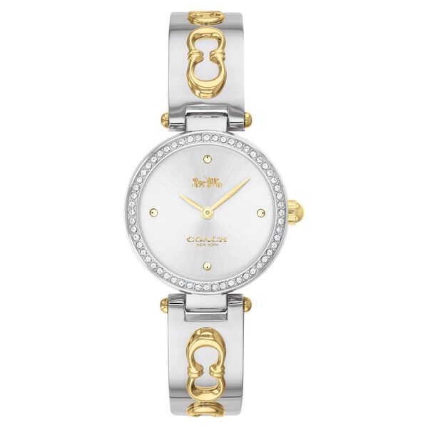 Coach Quartz Analog Silver Dial Stainless Steel Strap Watch for Women - image number 0