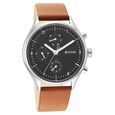 Titan Neo Black Dial Quartz Multifunction Leather Strap watch for Men - image number 0