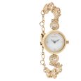 Titan Nebula Filigree Quartz Analog 18 Karat Solid Gold Watch for Women - image number 2