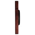 Titan Black & Timber Wooden Wall Clock - image number 3