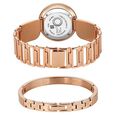 Titan Raga Power Pearls Quartz Analog Mother of Pearl Dial Rose Gold Metal Strap Watch For Women - image number 4