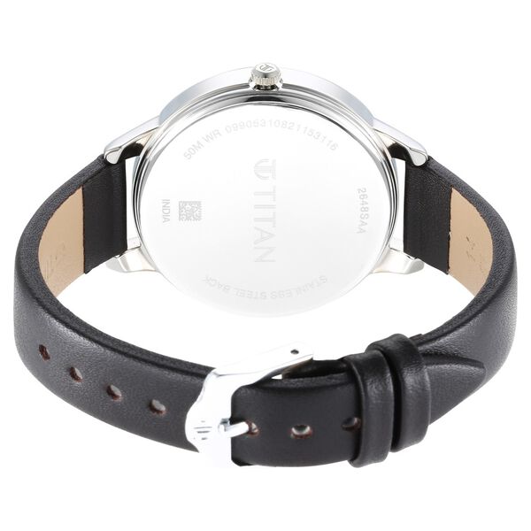 Titan Trendsetters Brown Dial Women Watch With Leather Strap - image number 4