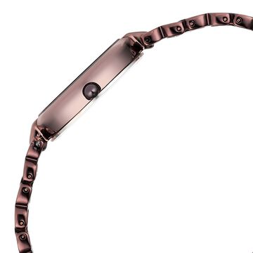 Titan Raga Delight Quartz Analog Brown Dial Brown Metal Strap Watch For Women
