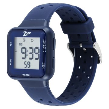 Zoop Digital Watch with Blue Dial & Blue Strap for Girls Kids, from House of Titan
