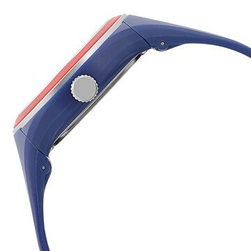 Zoop Quartz Analog Multicoloured Dial Blue PU Strap Watch For Kids