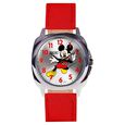 Zoop Disney Mickey Mouse Analog Watch with Silver Dial & Red Strap for Boys Kids, from House of Titan - image number 1