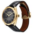Titan Nebula Genesis 18 KT Gold Automatic Bicolour Dial Leather Strap Watch For Men - image number 2