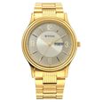 Titan Quartz Analog Champagne Dial Stainless Steel Strap Watch for Men - image number 1