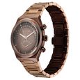 Titan Micromotors Analog with Retrograde Day and Date and Brown Dial Coffee Stainless Steel Strap Watch for Men - image number 4