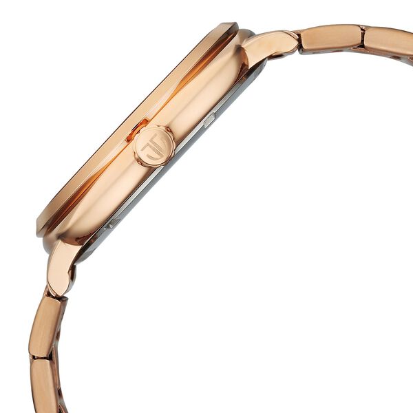 Titan Classique Suave Analog with Brown Dial Rose Gold Stainless Steel Strap Watch for Men - image number 5