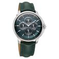 Titan Classique Four Eye Multifunction Analog with Green Dial Green Leather Strap Watch for Men - image number 1