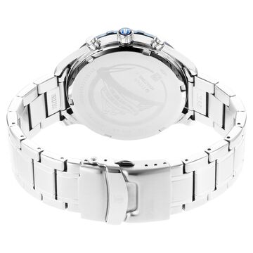 Titan Maritime Blue Dial Quartz Multifunction Stainless Steel Strap watch for Men