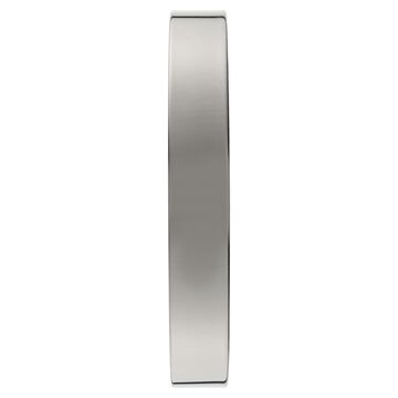 Titan Metallic Black Wall Clock with Slim Hands - 30 cm x 30 cm (Medium)