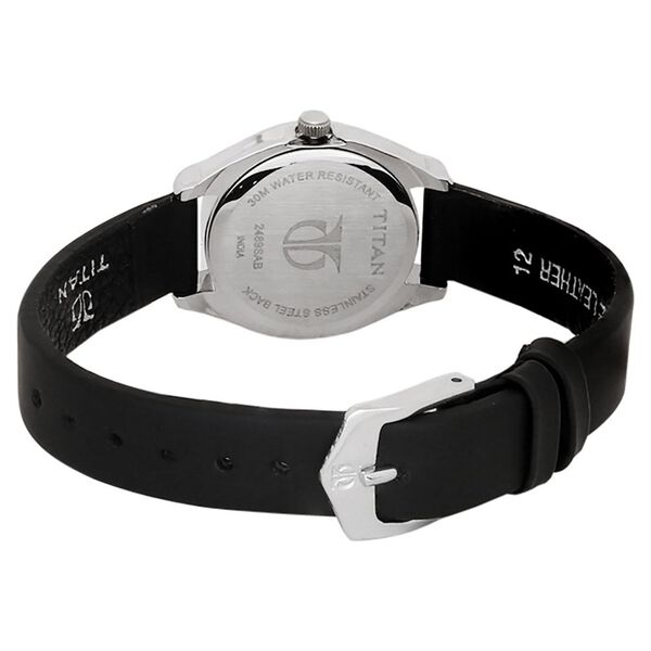 Titan Quartz Analog Black Dial Watch for Women - image number 2