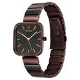 Titan Purple Stackables Quartz Analog Black Dial Two Toned Stainless Steel Strap Watch For Women - image number 5