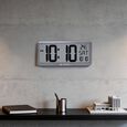 Titan Premium Digital Clock - Digital LCD Panel Battery Operated No Wires Modern Minimalist Design Decorative Wall Decor - image number 0