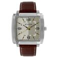 Titan Quartz Analog Silver Dial Leather Strap Watch for Men - image number 0