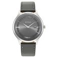 Titan Classique Slimline Grey Dial Analog with Date Leather Strap Watch for Men - image number 1