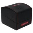 Titan Men's Metropolitan Charm: Men's Multifunctional Black Watch with Leather Strap - image number 5