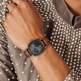 Titan Neo Economy Quartz Analog with Date Grey Dial Brown Leather Strap Watch For Men - image number 4