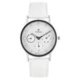 Titan Quartz Multifunction Black Dial Leather Strap Watch for Women