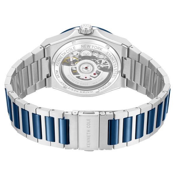 Kenneth Cole Automatic Silver Dial Two Toned Stainless Steel Strap Watch For Men - image number 4