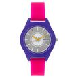 Sonata Colorpop Black Dial Women Watch With Plastic Strap