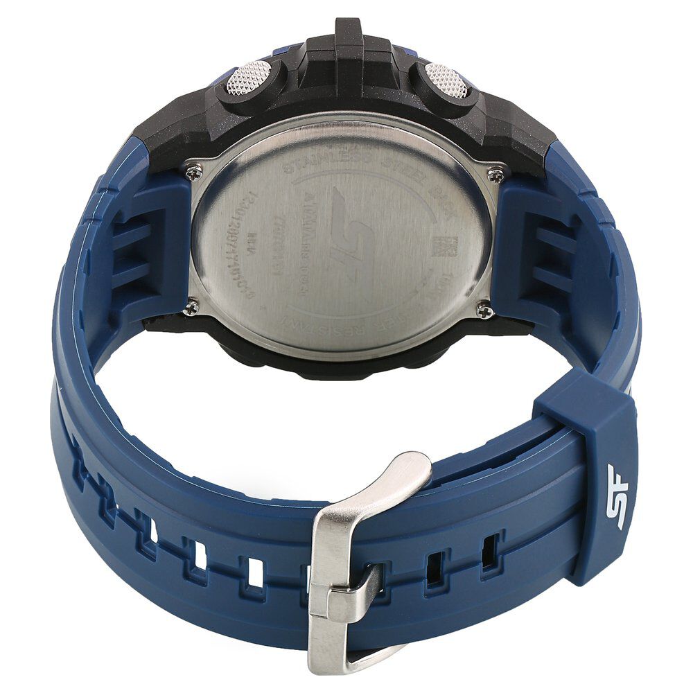 Buy Online SF Super Fibre Digital Dial Plastic Strap Watch for Men np77076pp01 Titan