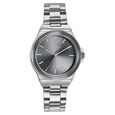 Sonata Poze Quartz Analog Grey Dial Silver Colour Stainless Steel Strap Watch For Women - image number 2