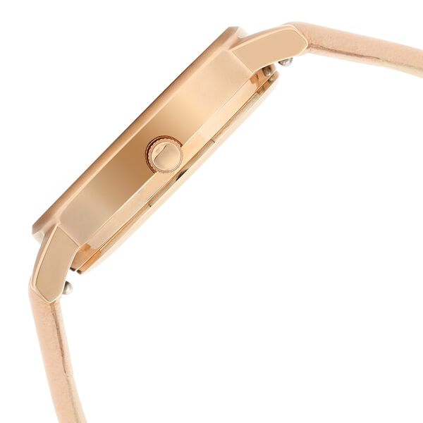 Olivia Burton Quartz Analog White Dial Leather Strap Watch for Women - image number 3