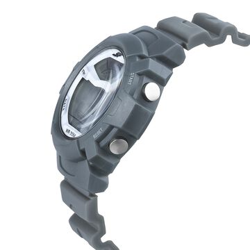 SF Digital Dial Grey PU Strap Watch for Men