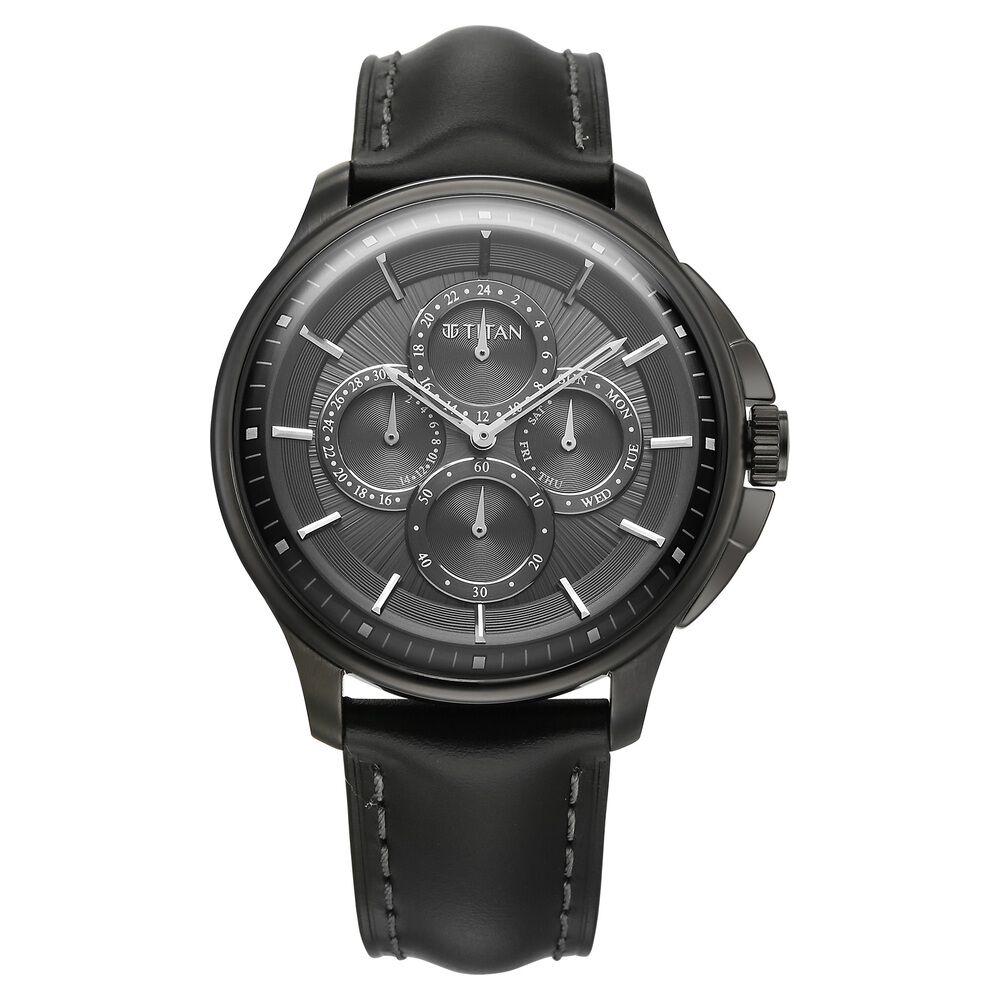 Buy Online Titan Classique Four Eye Multifunction Analog with