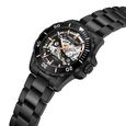 Kenneth Cole Automatic Black Dial With Black Stainless Steel Strap Watch For Men - image number 3