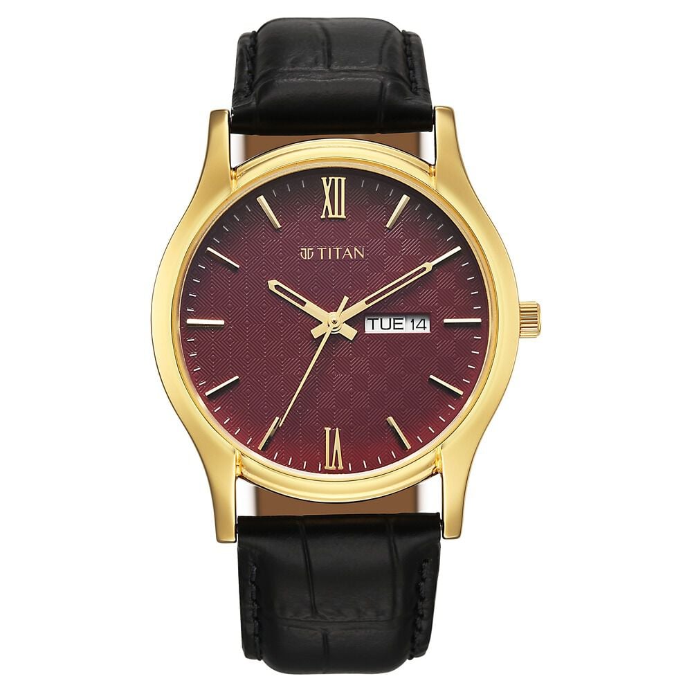 Titan Karishma Regal Classic Day-Date Men's Dress Watch-image-30