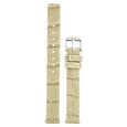 10 mm Off White Genuine Leather Strap for Women - image number 0