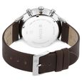 Titan Quartz Multifunction Brown Dial Leather Strap Watch for Men - image number 5
