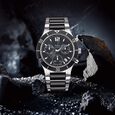 Xylys Swiss Analog Stainless Steel Black Dial Watch for Men - image number 5