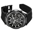 Kenneth Cole Quartz Multifunction Black Dial Black Colour Silicone Strap Watch For Men - image number 2