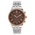 Titan Workwear Quartz Multifunction Brown Dial Stainless Steel Strap watch for Men - image number 0