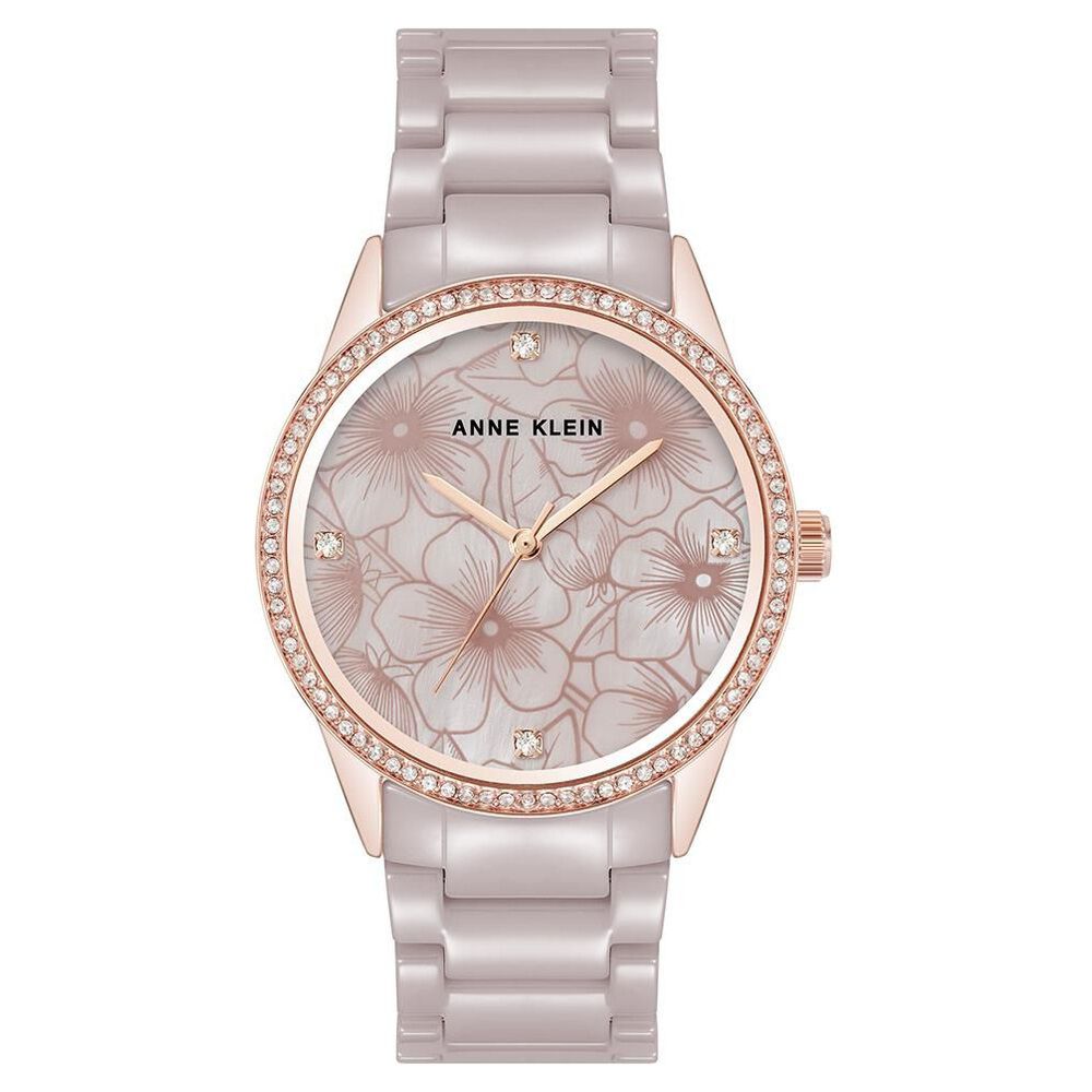 Anne Klein Quartz Analog Grey Dial Grey Metal Strap Watch For Women-image-25