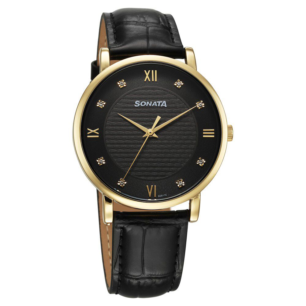 Quartz analog wrist watch shop