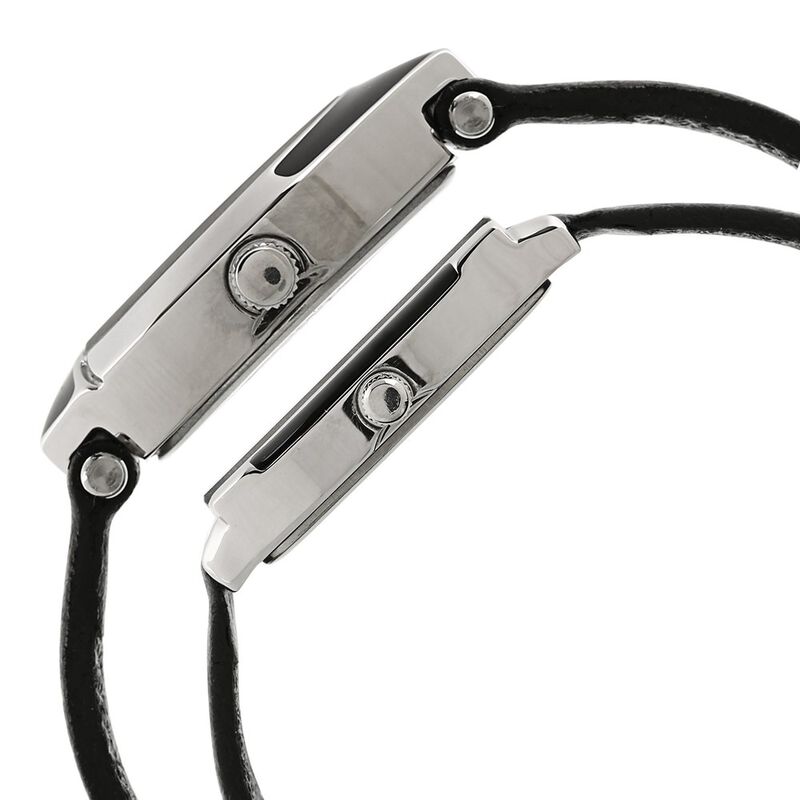 Sonata Quartz Analog White Dial Metal Strap Watch for Couple - image number 2